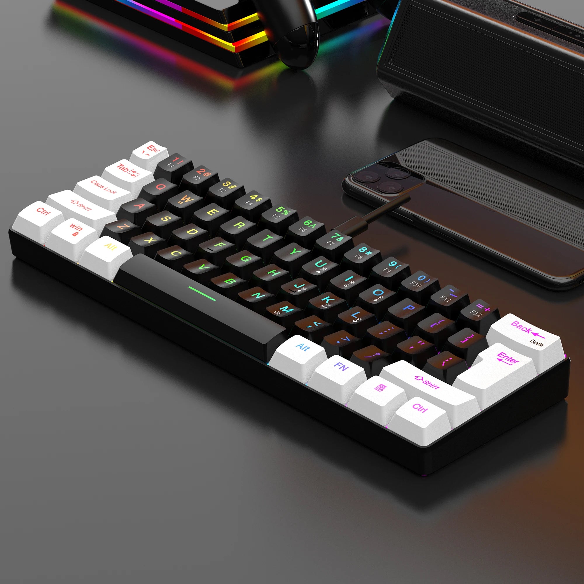 Teclado gamer 60%